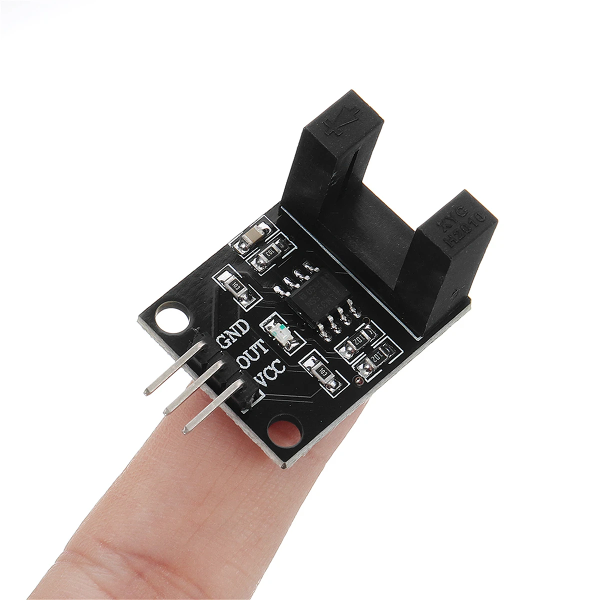 С светодиодным слотом для инструкции один сигнал на выходе LM393 DC 5V