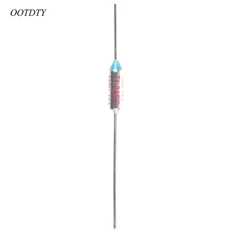 OOTDTY 20 шт. 10A 250 V 240 RY240 TF 240 градусов температура по Цельсию Термальность предохранитель