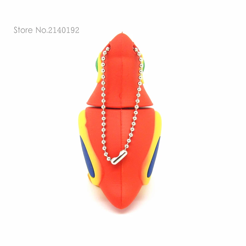 Милый ручка с попугаем диск мультипликационным принтом сердитые птицы карту флэш памяти интерфейсом usb 32 Гб