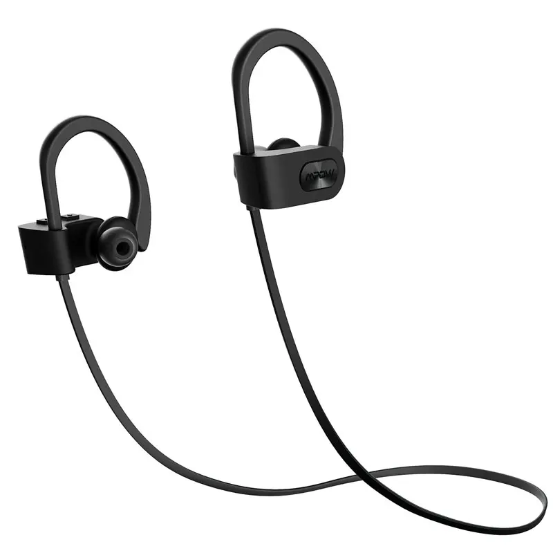 Mpow Flame беспроводные наушники Bluetooth V4.1 водонепроницаемые IPX7 наушники с шумоподавлением гарнитура с микрофоном для iPone X 8 Xiaomi 8 - Цвет: Black Flame
