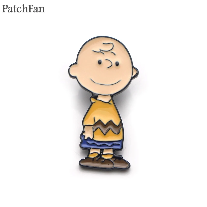 Patchfan собаки мультфильм цинкового сплава шпильки значки para рубашка сумка Одежда Кепка рюкзак броши для обуви Значки украшения A1834