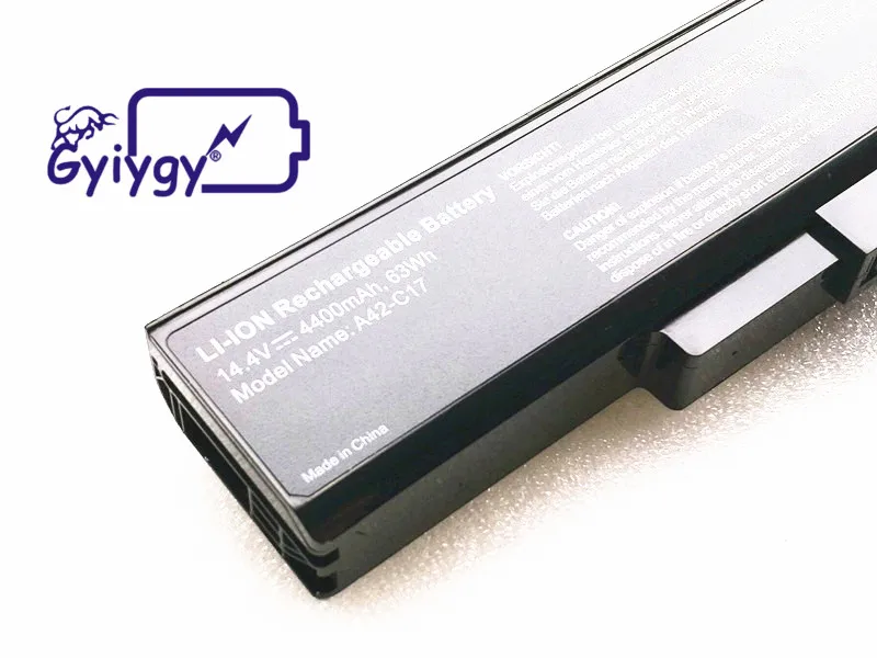 Аккумулятор для ноутбука MEDION A42-C17, A32-C17, P7628, P7631, E7223 E7228 11,1 V 10,8 V 4400MAH