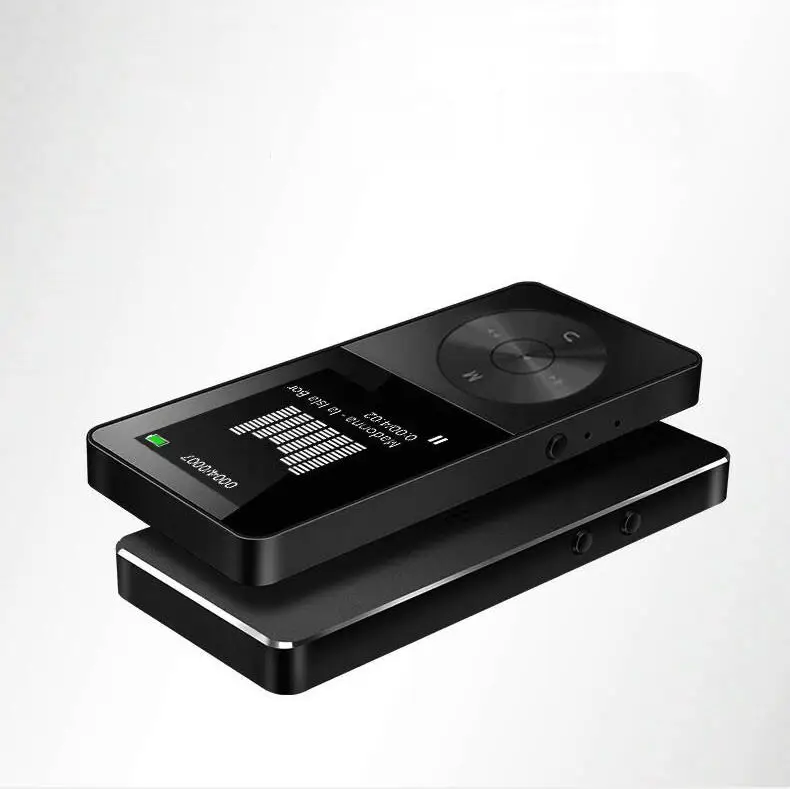 Модные из сплава металлов HIFI MP 3 плеер 8 Гб FM радио TF карта видео мини Спорт Walkman с