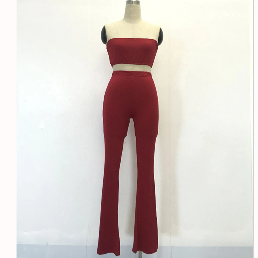 Модные Длинные Комбинезоны стрейч плюс размер Bodycon Женский сексуальный