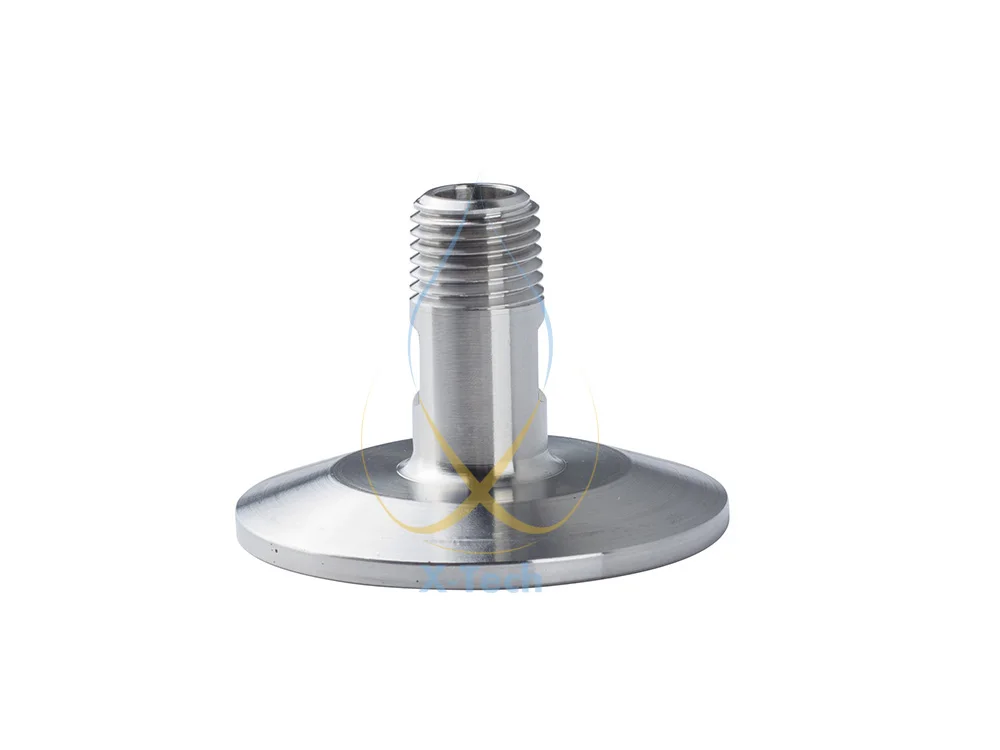 Плоский наконечник Cap1.5 &quotTri Clamp 1/4&quot Мужская нить SS304|male thread|threading threadthread 1/4 |