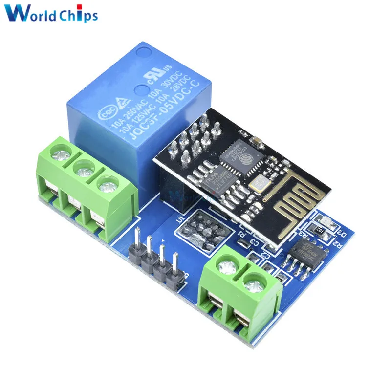 ESP8266 сеть WIFI релейный модуль Интернет вещей (IOT) APP контроллер реле 5V 10A 7 30V DC/250 V AC