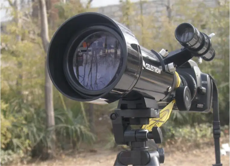 Телескоп CELESTRON PowerSeeker 70/400 мм, космическая астрономия, для начинающих, для путешествий, оптический штатив, Зрительная труба, телескопическая