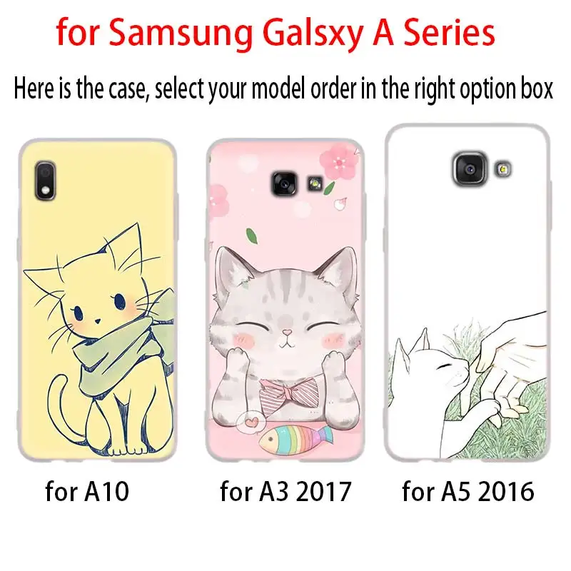 Чехол для Samsung Galaxy A8 A6 Plus A9 A5 A3 A7 2018 2017 2016 A50 A30 A40 A70 A10 A2 CORE | Мобильные телефоны и