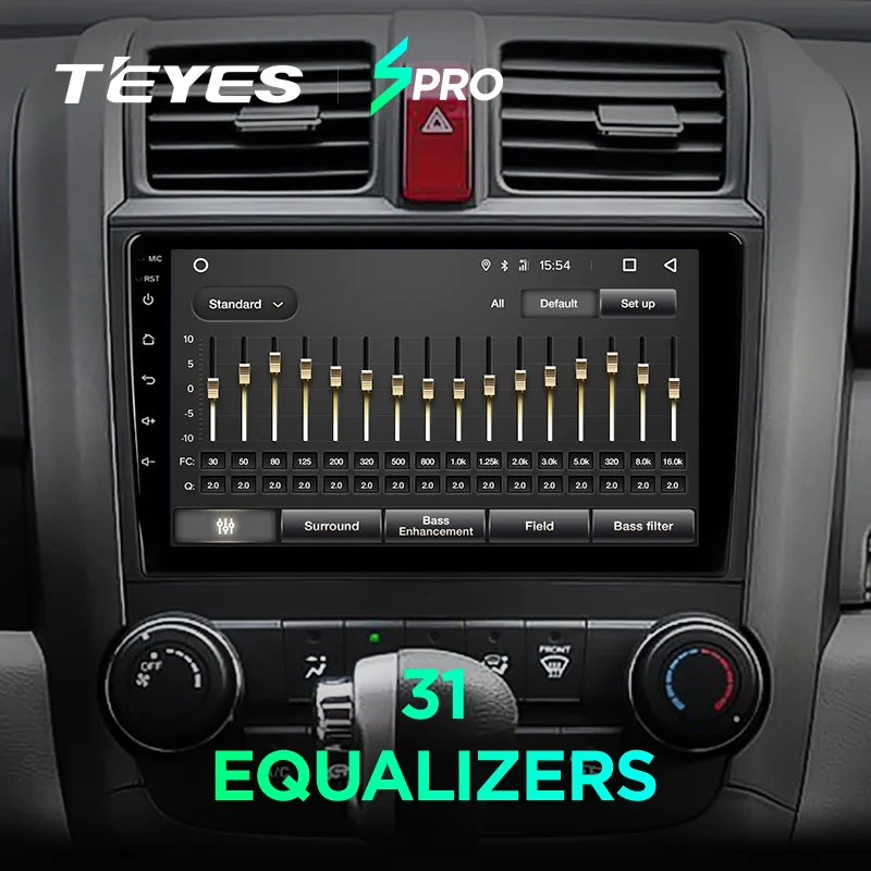 TEYES SPRO Штатная магнитола для Хонда ЦР-В 3 Honda CRV CR-V 3 RE 2006 2007 2008 2010 2012 Android 8.1, до 8-ЯДЕР, до 4+ 64ГБ 32EQ+ DSP 2DIN автомагнитола 2 DIN DVD GPS мультимедиа автомобиля головное устройство