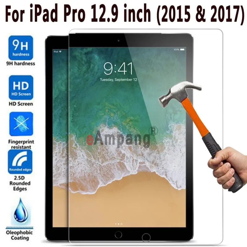 Закаленное Стекло-цифровой преобразователь для iPad 2/3/4 Air 1/Air 2/Pro 9,7 11 10,5 9,7 Pro 12,9 10,2 Мини-Платье на возраст 2, 3, 4, 5, Экран протектор