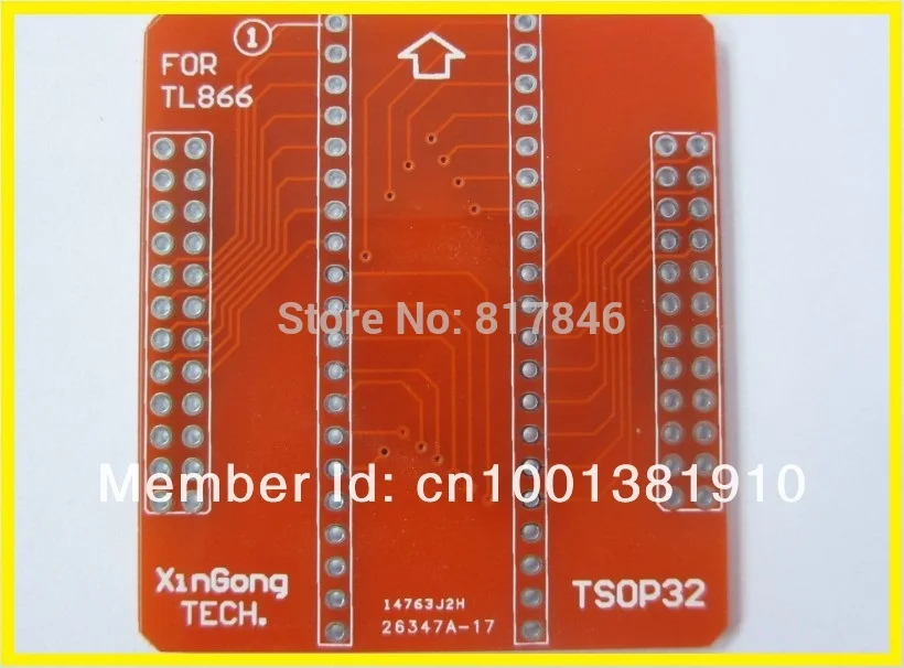 Бесплатная доставка 6 шт./компл. TSOP32/40/48 IC адаптер гнездо TSOP32 TSOP40 TSOP48 розетки для