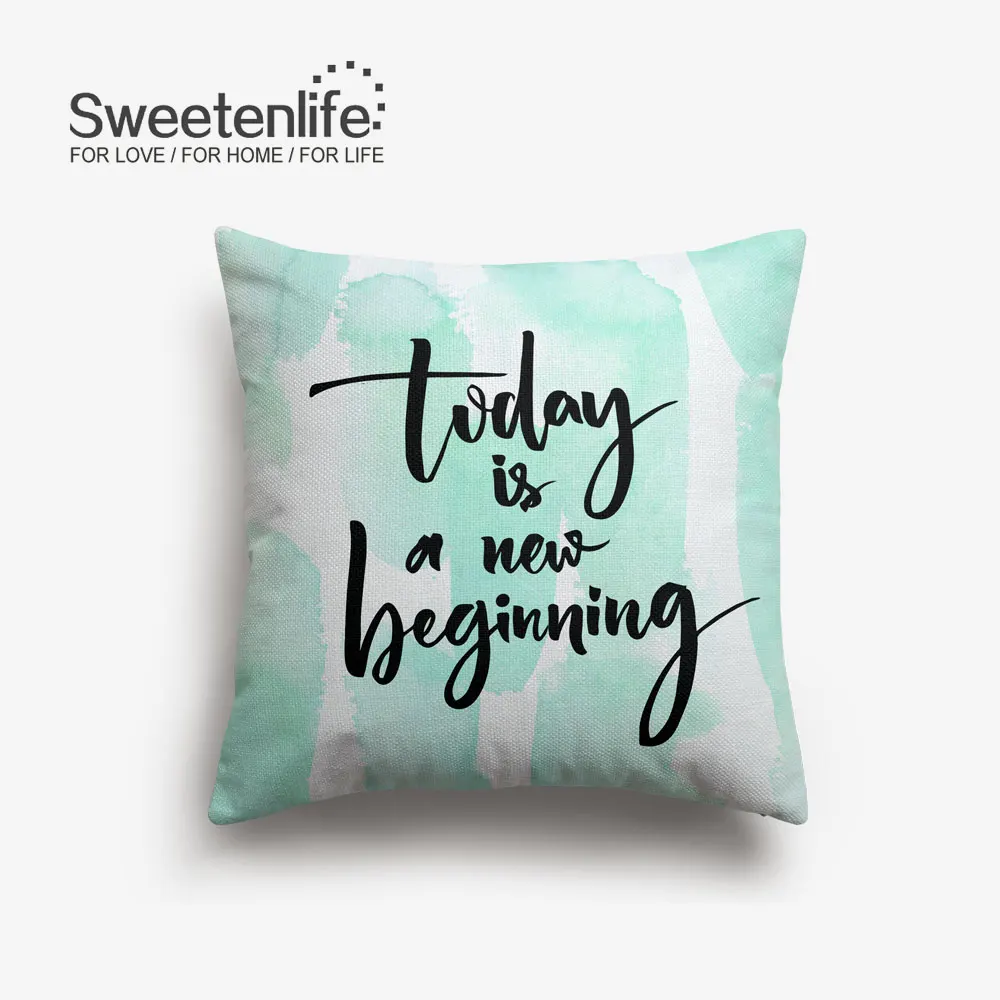 Sweetenlife Американский Стильный чехол для подушки 50x50 см белая льняная Подушка домашний декор с высоким уровнем Класс удобные Наволочки домашний декор - Цвет: SL0230