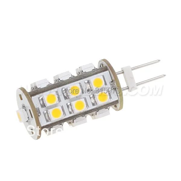 Затемнения светодиодный G6.35 GY6.35 осветительный шар 25 3528SMD 1 4 W 12VDC & 12VAC белое