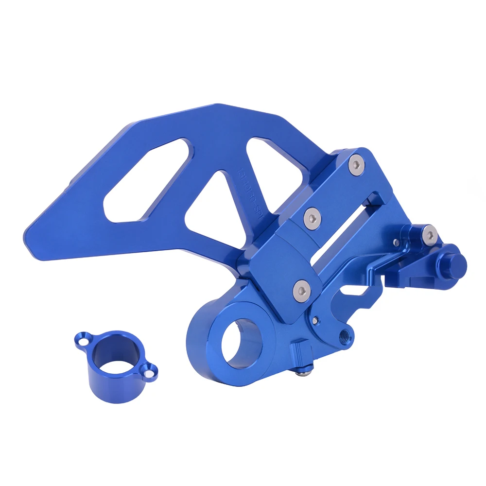 Disc Guard blue Мотоцикл с ЧПУ Алюминий задний тормозной диск Ступицы Колеса Spacer суппорт гвардии Для KTM XCW EXC SX SXF SMR 125 150 250 350 450 530 - Цвет: Disc Guard blue