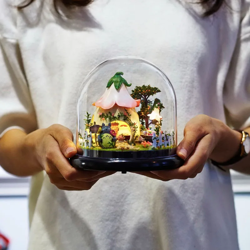 Деревянная музыкальная шкатулка сделай сам небесного города и друзей