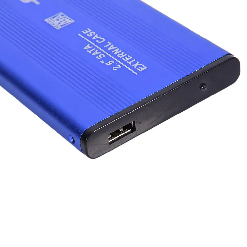 Алюминиевый сплав USB 2,0 коробка SATA 2," HD коробка жесткий диск картридж HDD жесткий диск чехол HDD внешний корпус для хранения