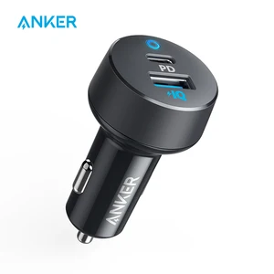 anker car charger usb c 30w 2 port with 18w power delivery and 12w poweriq powerdrive pd 2 with led for ipad iphone and more free global shipping