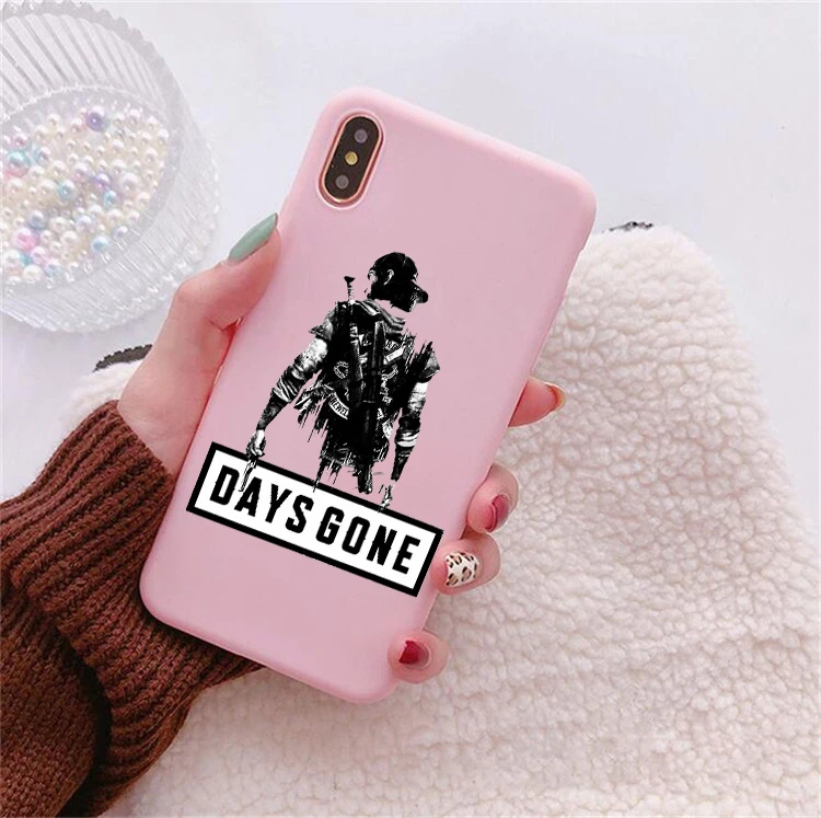 Days Gone MONGREL прощание MC цветной мягкий силиконовый телефон чехол для iPhone 6 6s 6plus 7 7plus 8 8plus XR XS XSMAX