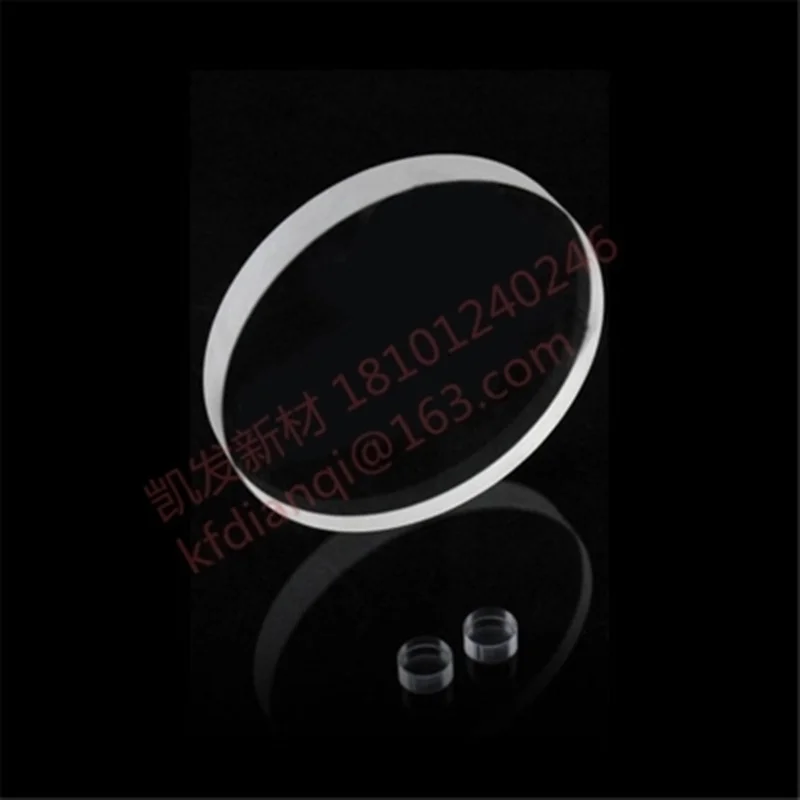 Sapphire Square-Al2O3 Single crystal substrate-D10.0 * 2 0 мм-стеклянная пленка-Epitaxial coating-двойная полировка