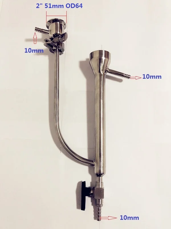 Трехзажимное соединение для корпуса попугая нового типа 2 дюйма (51 мм) OD64