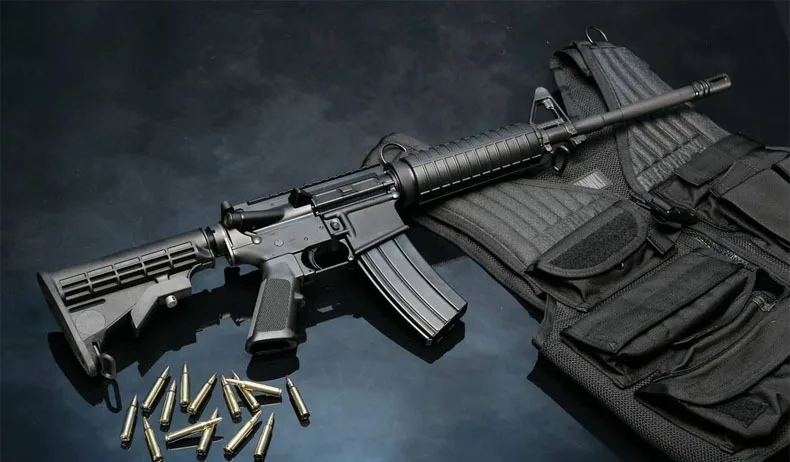 524 шт. Пистолеты Модель Строительство Конструкторы Штурмовая винтовка M16 для