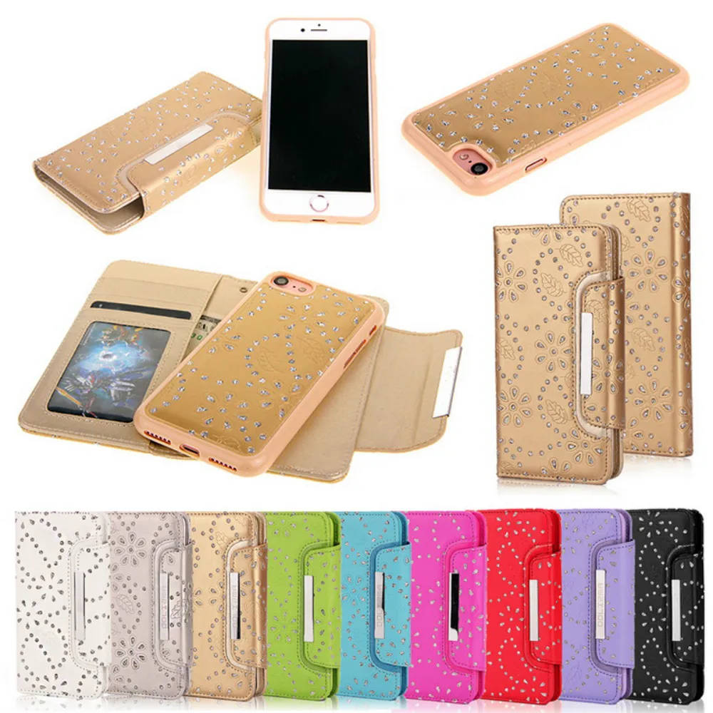 Для iPhone 7 dolisma золотой лук Косметическая пудра клен цветочным узором из