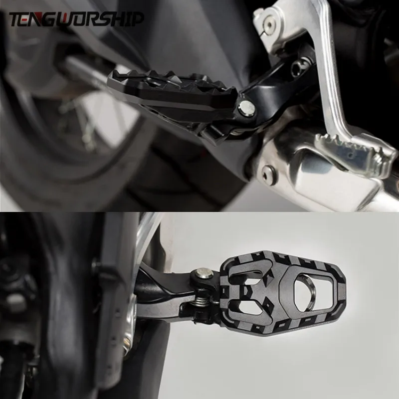 Мотоцикл заготовка MX широкие подножки педали для HONDA CRF1000L CRF 1000L Африка Twin Adventure