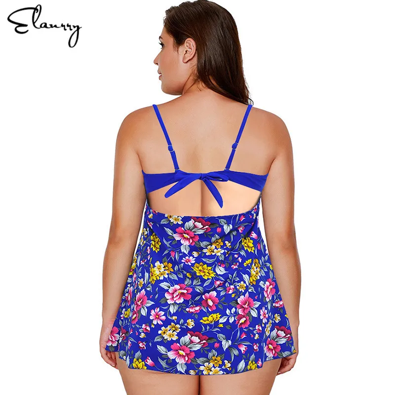 2019 новейший плюс размер купальник с цветочным принтом сексуальный танкини пуш-ап
