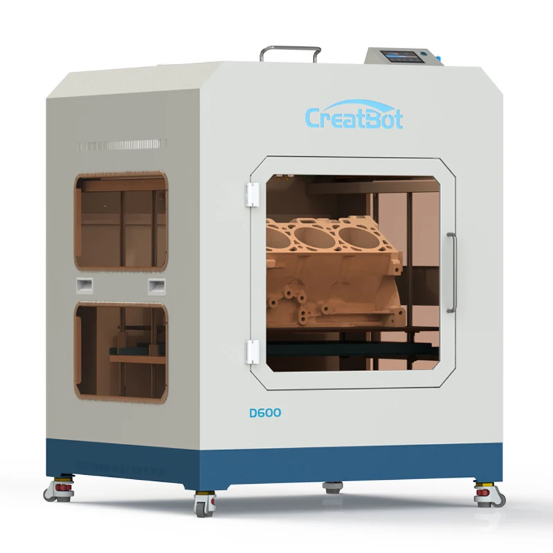 CreatBot D600 Pro Новая версия горячий камерный автоматический Экструдер 3d принтер большой размер печати 3d Китай 3d принтер