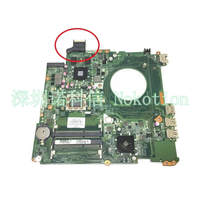

NOKOTION 803973-501 805040-501 DAY23AMB6F0 Laptop Motherboard For HP Pavilion 15-p Mainboard Full test