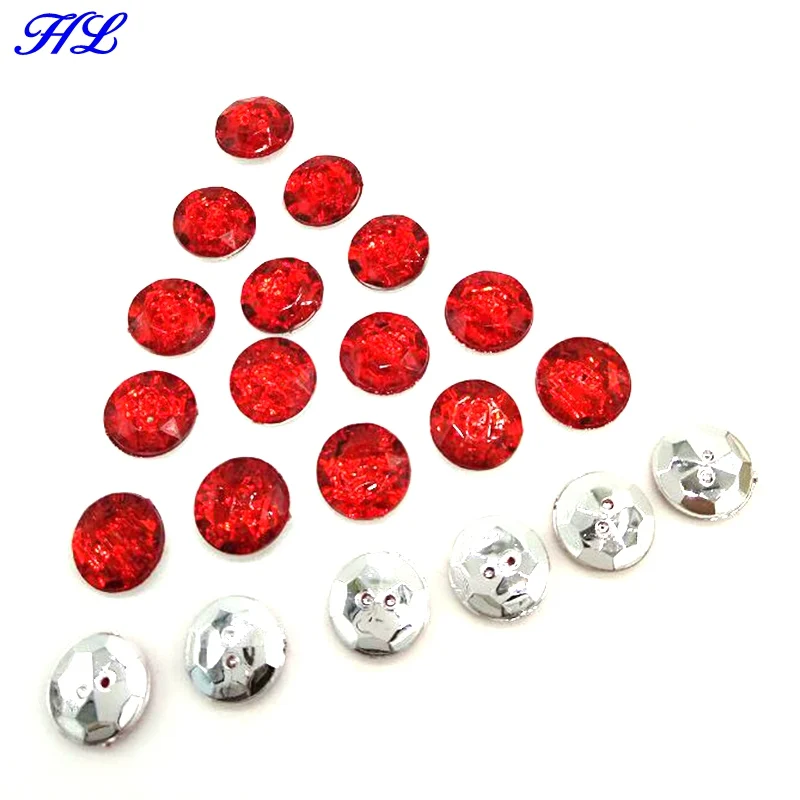 Круглые акриловые пуговицы с 2 отверстиями 10 мм 100 шт.|buttons sewing|buttons wholesalewholesale buttons |