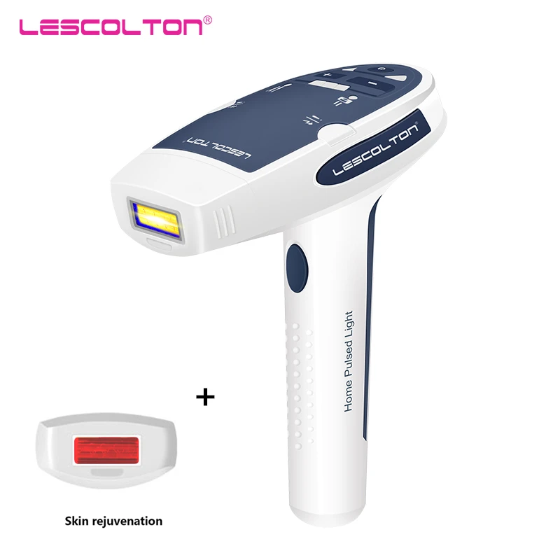 Lescolton, лазерный эпилятор, эпилятор для подмышек, волос, бикини, IPL, Перманентная система удаления волос, лазерное омоложение кожи, удаление волос - Цвет: T006-Blue
