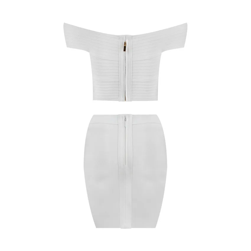 Bevenccel новые сексуальные комплекты из двух предметов летнее Бандажное платье 2020