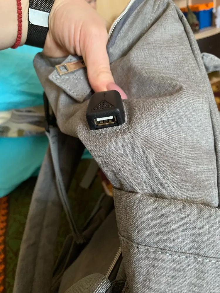 LEQUEEN USB сумка для подгузников рюкзак для ухода за ребенком для мамы Мумия Материнство влажная Сумка водонепроницаемая Детская сумка для беременных