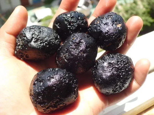 300 г 6 4 шт. черный натуральный метеорит TEKTITE Грубый|tektite|tektite meteorite |