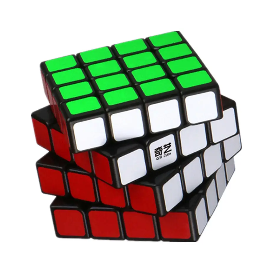 Qiyi 4x4 кубик рубика Qiyuan S 4x4X4 волшебный куб 4 слоя скорость волшебный куб пазл игрушки для детей подарок для детей обучающая игрушка