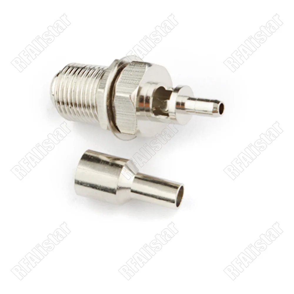 2 шт. обжимные коннекторы для коаксиального кабеля RG179 RG316 RG174 RG178 1 13 мм