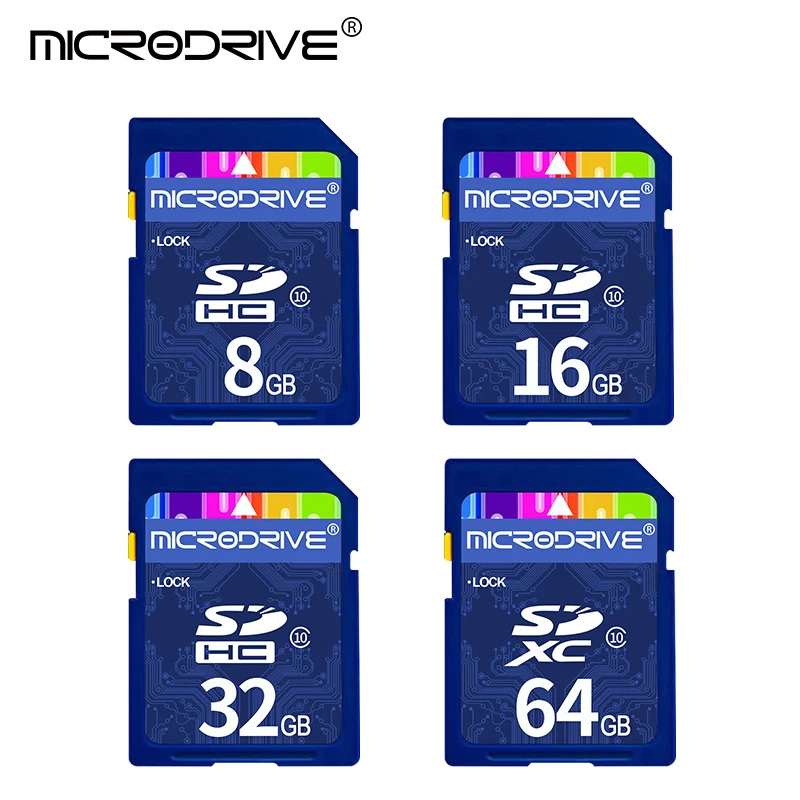 Слот для карт памяти Extreme Pro SDHC/SDXC карта памяти SD 48 МБ/с. 8 Гб оперативной памяти, 16 Гб встроенной памяти, 32 ГБ, 64 ГБ, 128 ГБ 256 Class10 C10 U3 V30 UHS-I 4K для Камера DVR