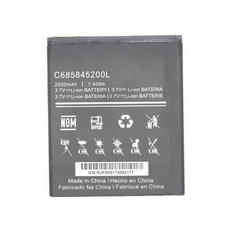 Ciszean 1x3 7 V 2000mAh Сменный C685845200L литий ионный аккумулятор для BLU Studio C HD S090Q S090