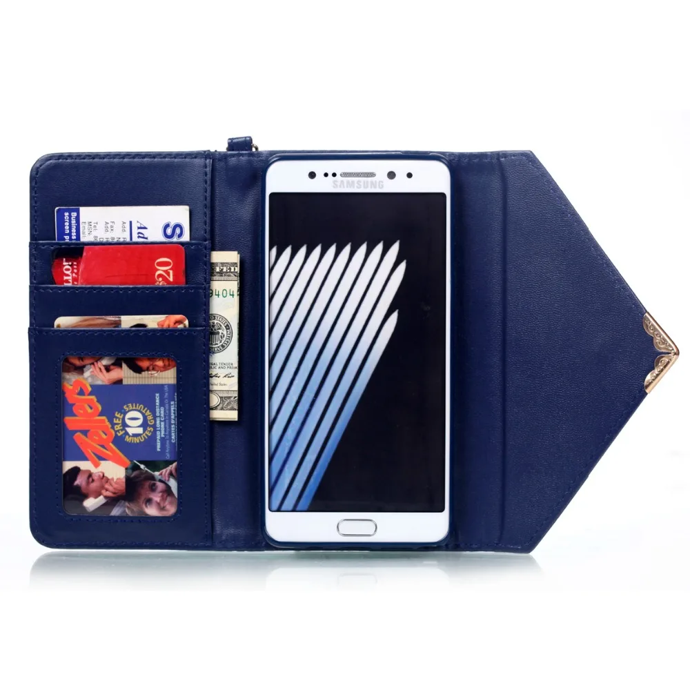 Роскошный кожаный чехол книжка с бумажником для SUMSANG NOTE7 V|Чехлы-портмоне| |