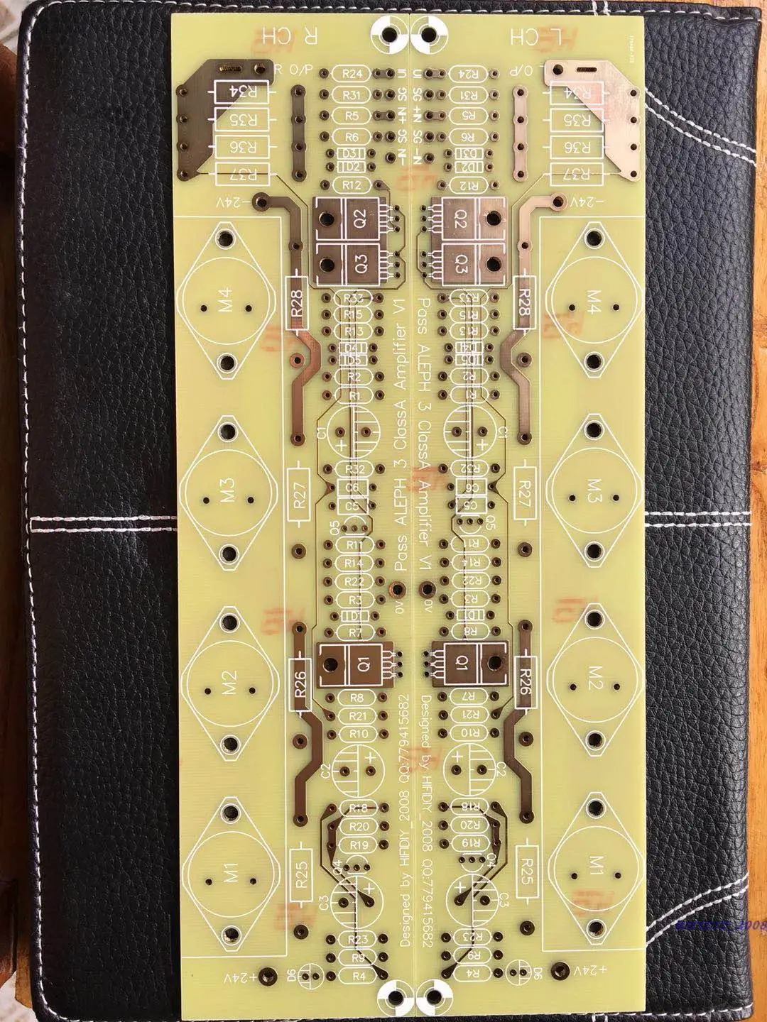 

ZEROZONE One pair Gold seal transistor Pure Class A 30W amp PCB TO-3 Pass A3 PCB L6-15