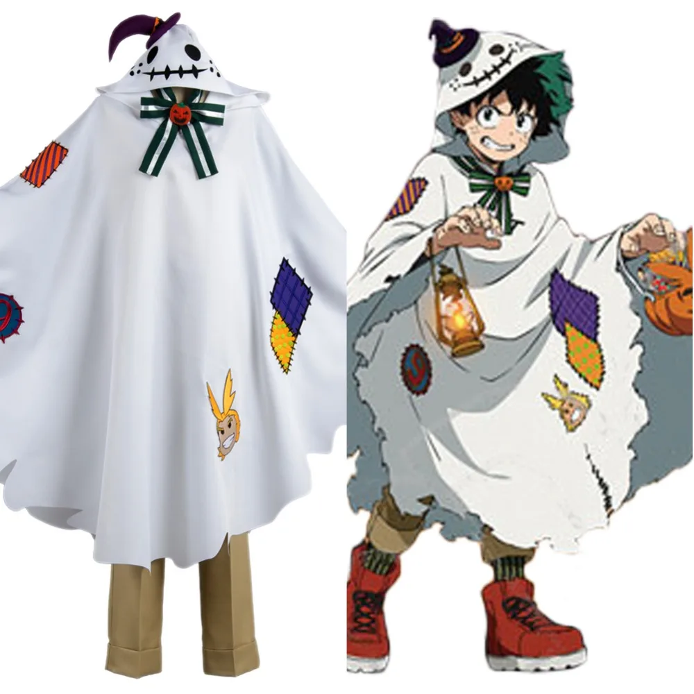 Костюм для косплея My Boku no Hero моя геройская Академия Izuku Midoriya на Хэллоуин полный
