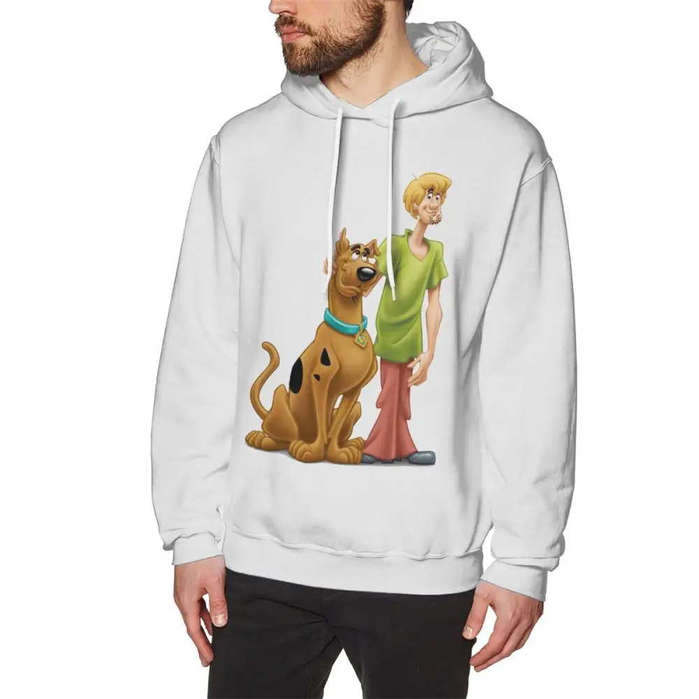 Скуби Ду Abbey Road толстовки мужские Ретро Стильный Camiseta с круглым вырезом Толстовка Повседневная - Цвет: white