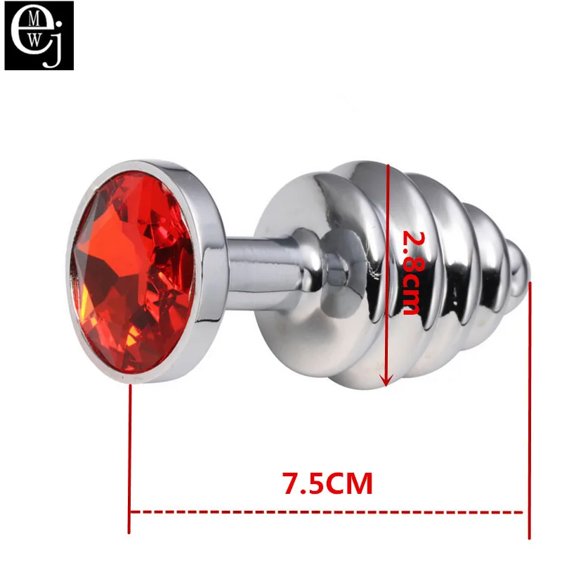 Металлическая Анальная вилка из нержавеющей стали пробка интимные товары