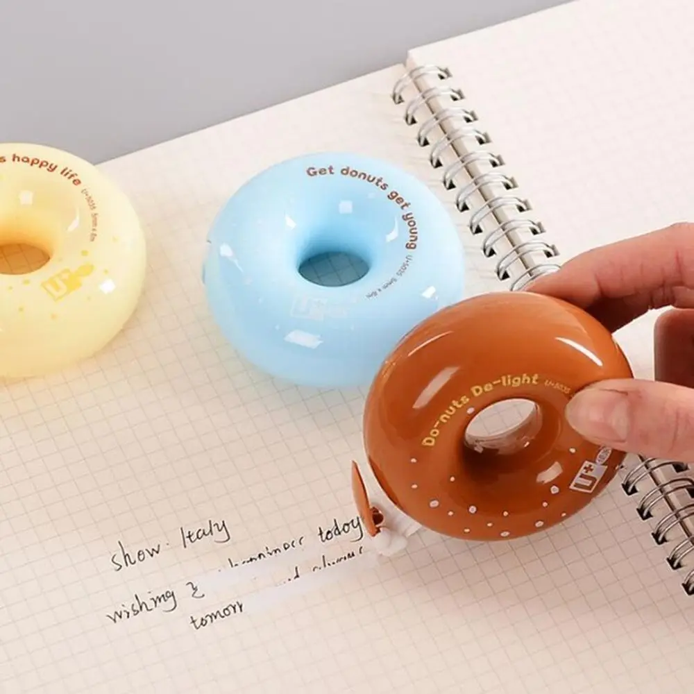 

Novelty Cute Donut Correction Tape Diary Stationery School Supply