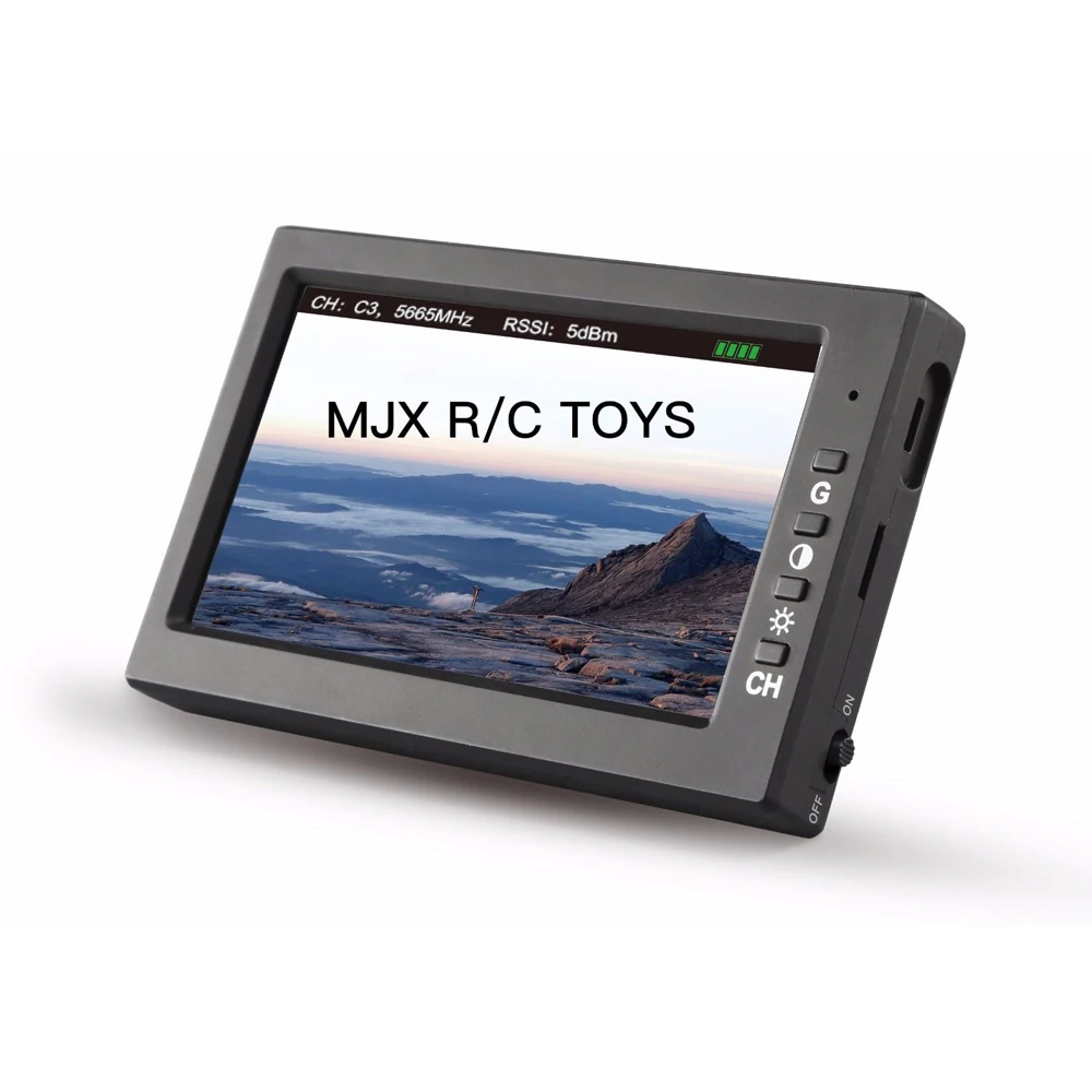 MJX D43 5 8g FPV 4 3 дюймов ЖК дисплей экран с G3 VR очки RC бесщеточный Drone запасной Запчасти