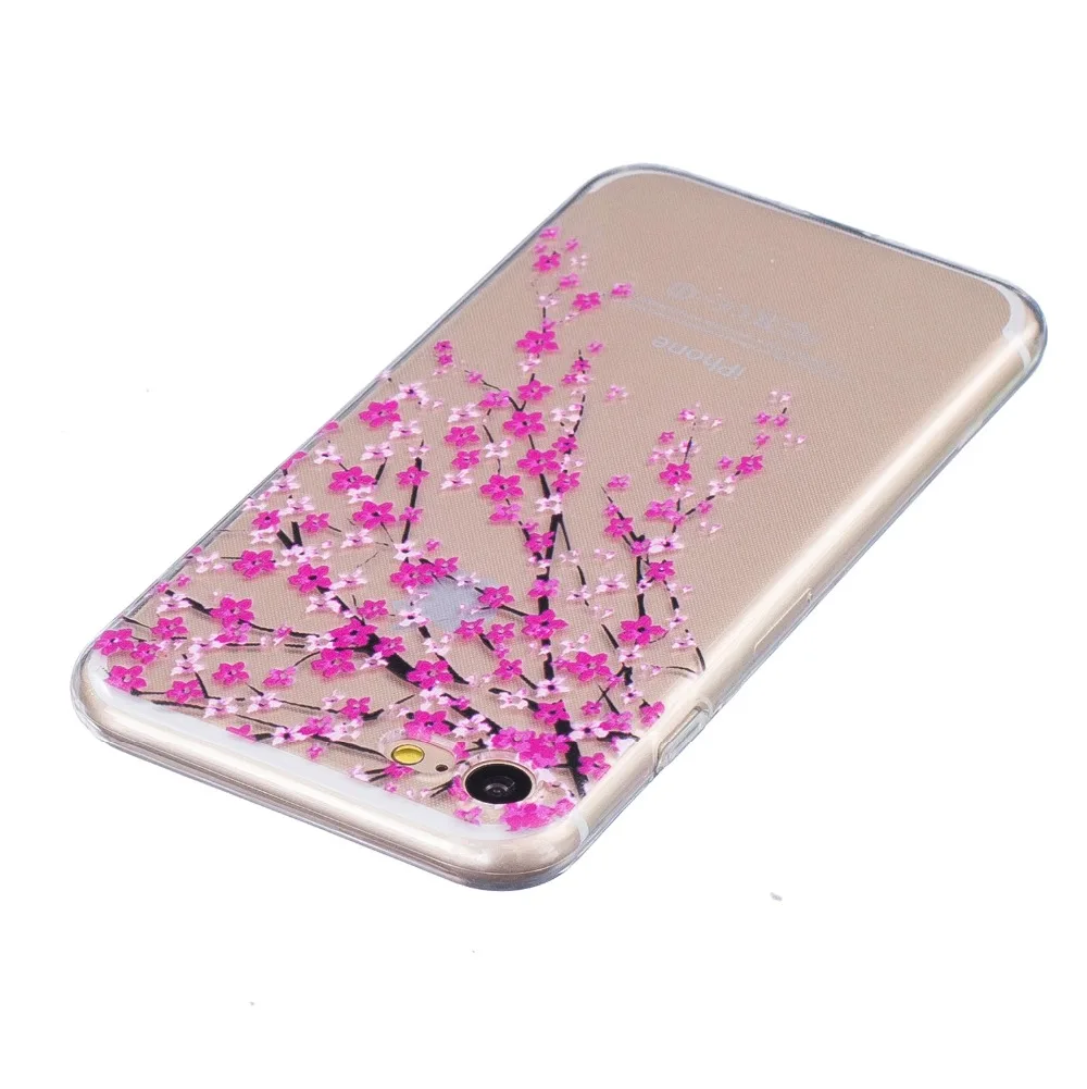 2016 Новый Чехол Для Apple iPhone 7 4.7 дюймов Облегчение ТПУ Мягкий Силиконовый Coque