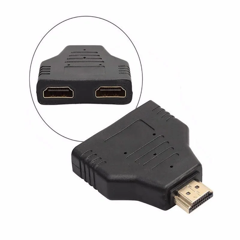 HDMI 1 вход 2 выхода 1080P Переходник разветвитель конвертер для PS4 Xbox HDTV проектор HSJ-19 |