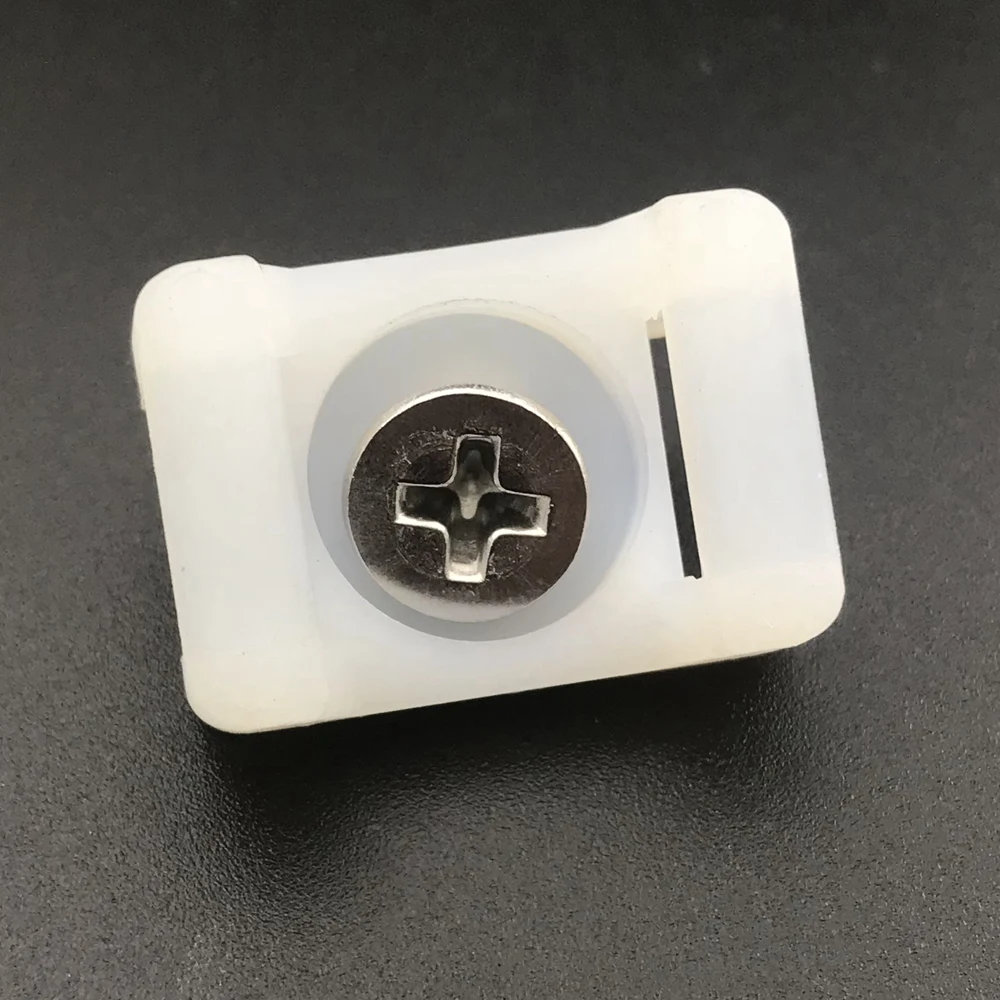 

50sets(150pcs) 4*200 4*250 Network Wire Nylon Plastic Self-locking Cable Zip Tie with Plastic Holder Base and Screw