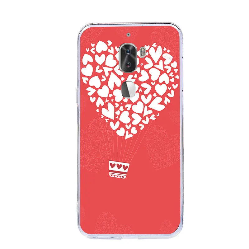 NORLSTY Soft Silicone Phone Cover For Letv Cool 1 Case Painted LeEco cool Dual Leeco Coolpad Cool1 Cases Flower Plants |